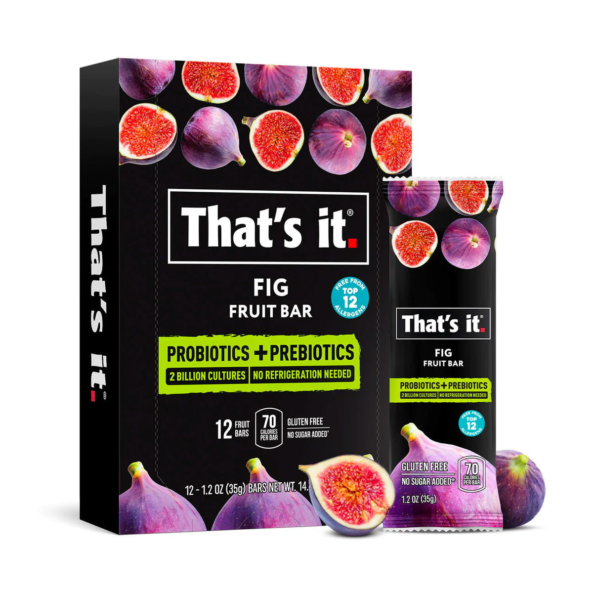 Fig Probiotics 12 Count Box