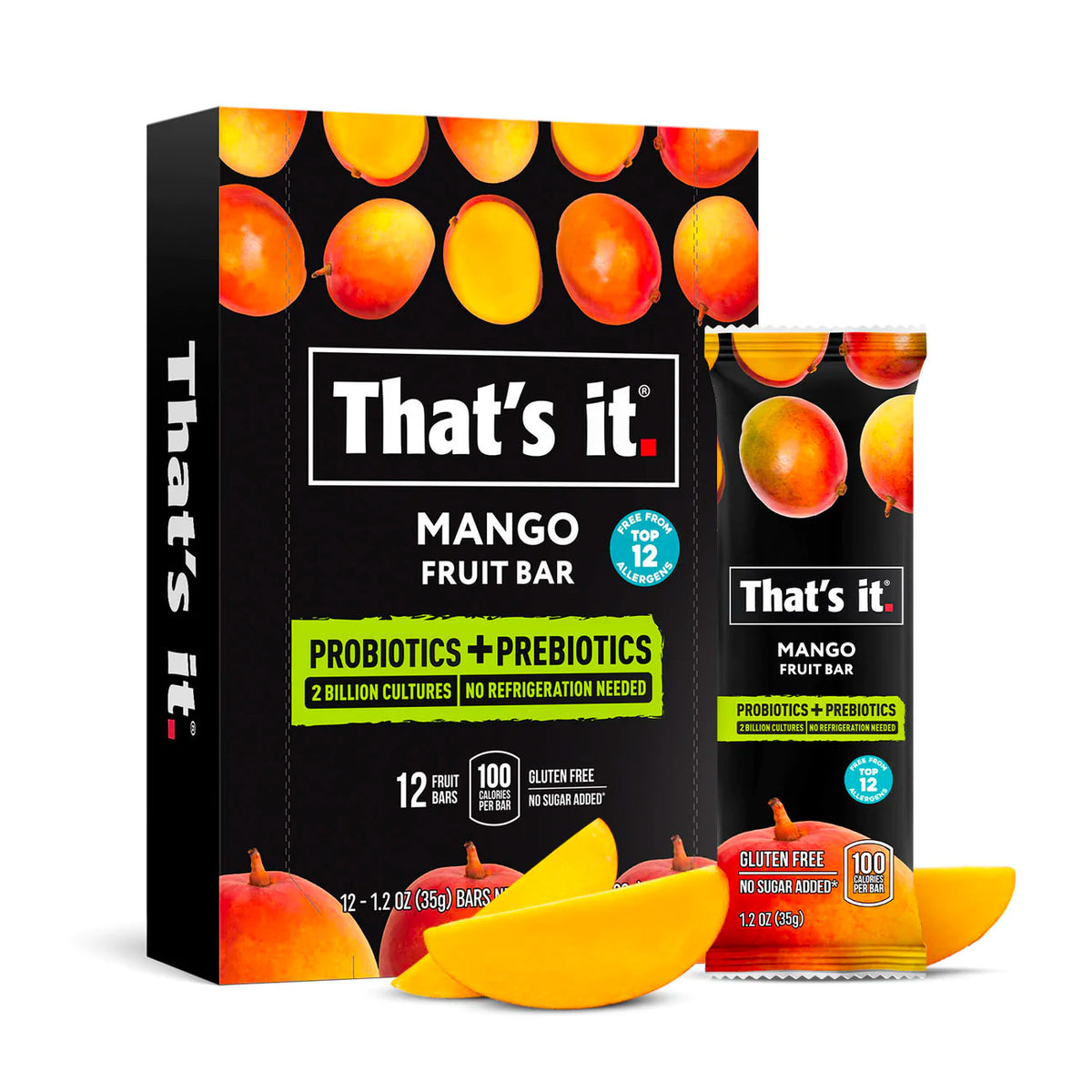 Mango Probiotics 12 Count Box