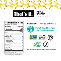Load image into Gallery viewer, Apple + Banana Fruit Bars (Subscription)
