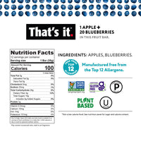 Load image into Gallery viewer, Apple + Blueberry Fruit Bars (Subscription)
