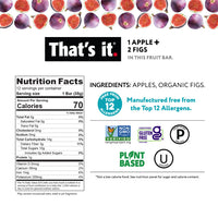Load image into Gallery viewer, Apple + Fig Fruit Bars (Subscription)
