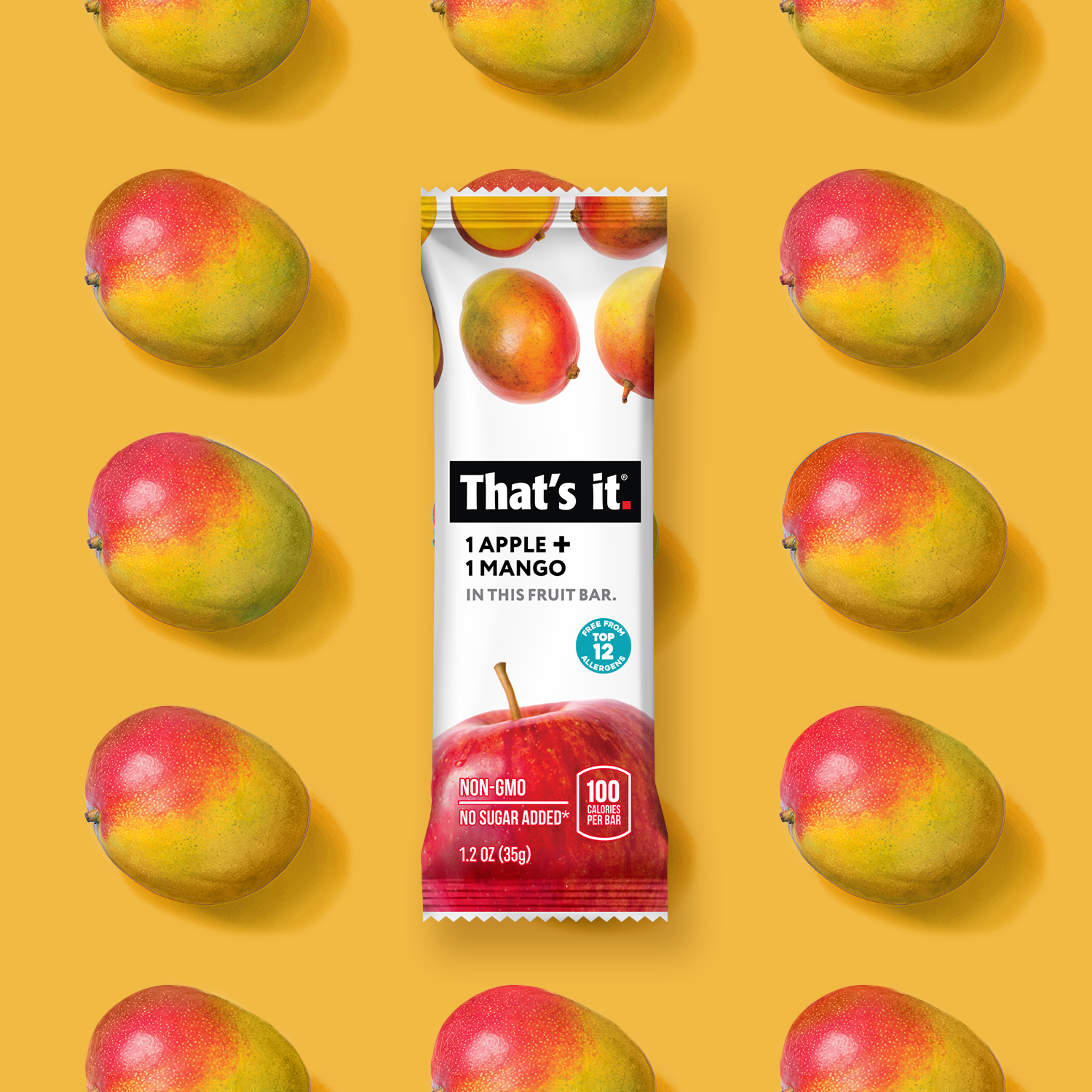 Apple and Mango Fruit Bars